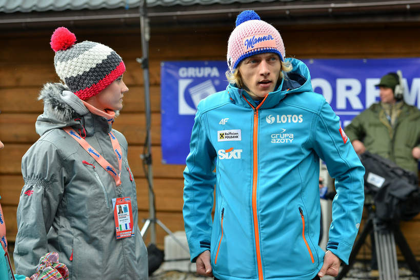 Puchar Świata w skokach narciarskich Zakopane 2014, Dawid Kubacki, Marta Kuabcka