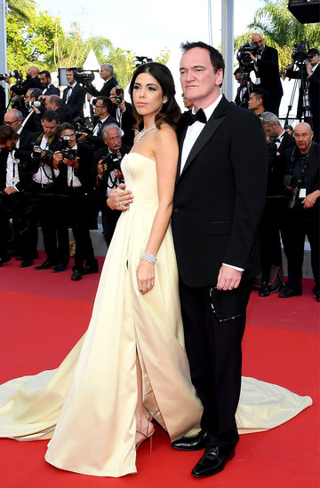 Quentin Tarantino i Daniella Tarantino, Cannes 2019, zakończenie