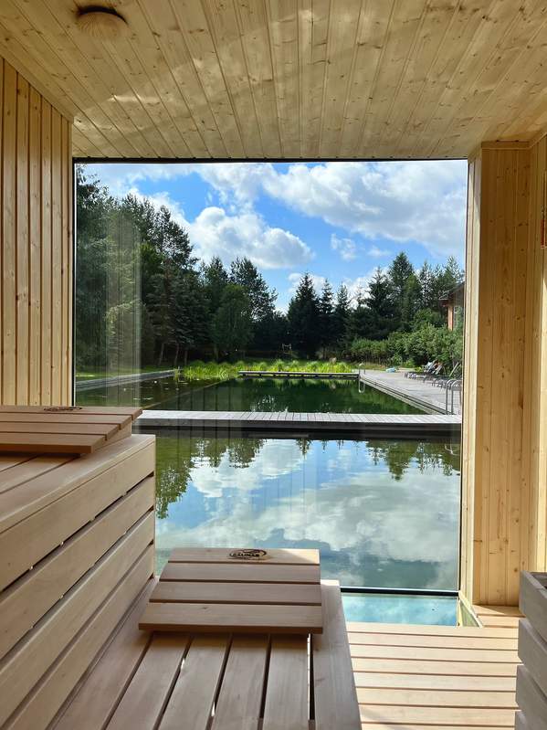 Raj na Kaszubach sauna