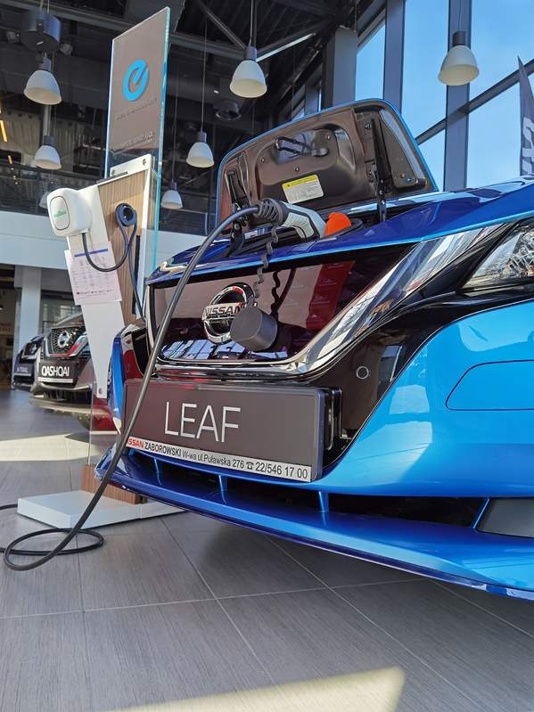 Nissan Leaf test redakcji Viva.pl