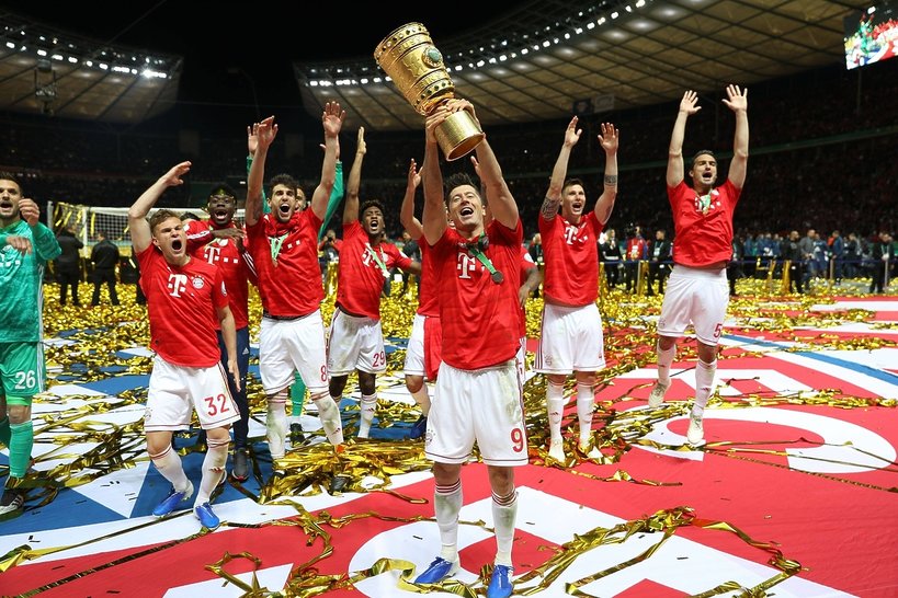 Robert Lewandowski, Puchar Niemiec finał