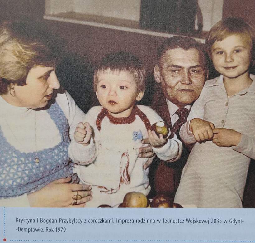 Rodzina Anny Przybylskiej, Anna Przybylska, Krystyna Przybylska, Bogdan Przybylski