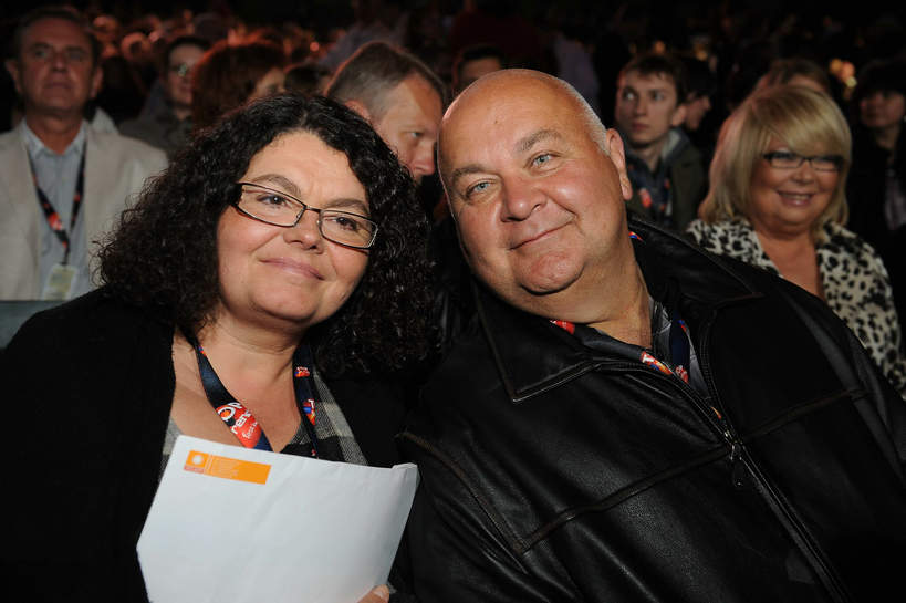 Rudi Schuberth z żoną Małgorzatą, FESTIWAL TOP TRENDY, 2009