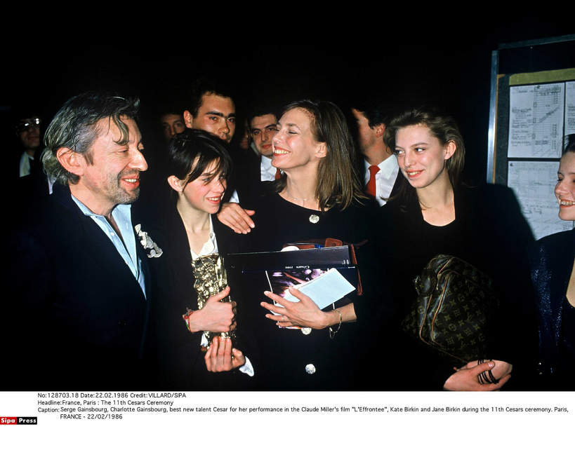 Serge Gainsbourg, Charlotte Gainsbourg Kate Birkin Jane Birkin 