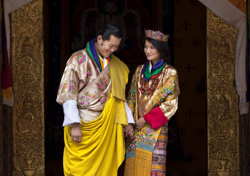 Ślub króla Bhutanu, 2011 rok