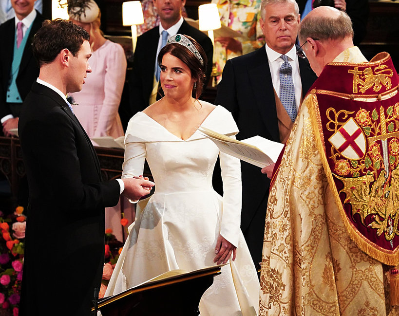 ślub księżniczki Eugenii, ceremonia