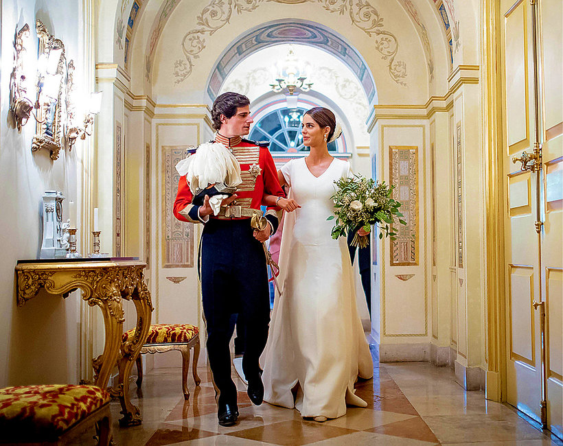 Śluby królewskie, ślub księcia Huescara