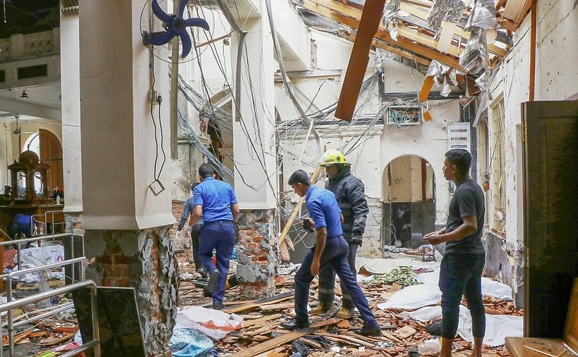 Sri Lanka: zamachy w kościołach i hotelach