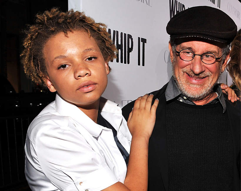Steven Spielberg z córką, Mikaela Spielberg