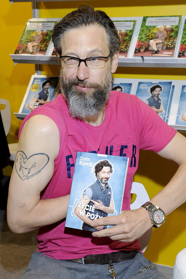 Szymon Majewski, tatuaż