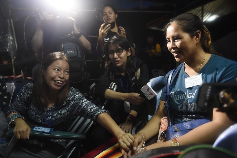Tajlandzka drużyna sportowa uwięziona w jaskini
