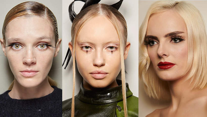 trendy w makijażu jesień 2023 rzęsy