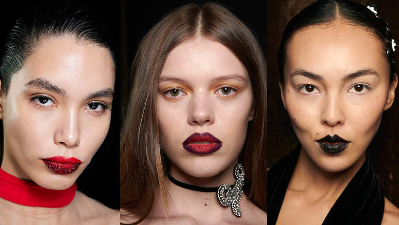 trendy w makijażu jesień 2023 usta