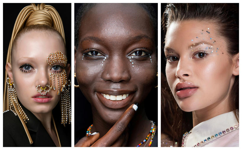trendy wiosna lato 2020 makijaż i manicure