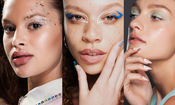 trendy wiosna lato 2020 makijaż i manicure