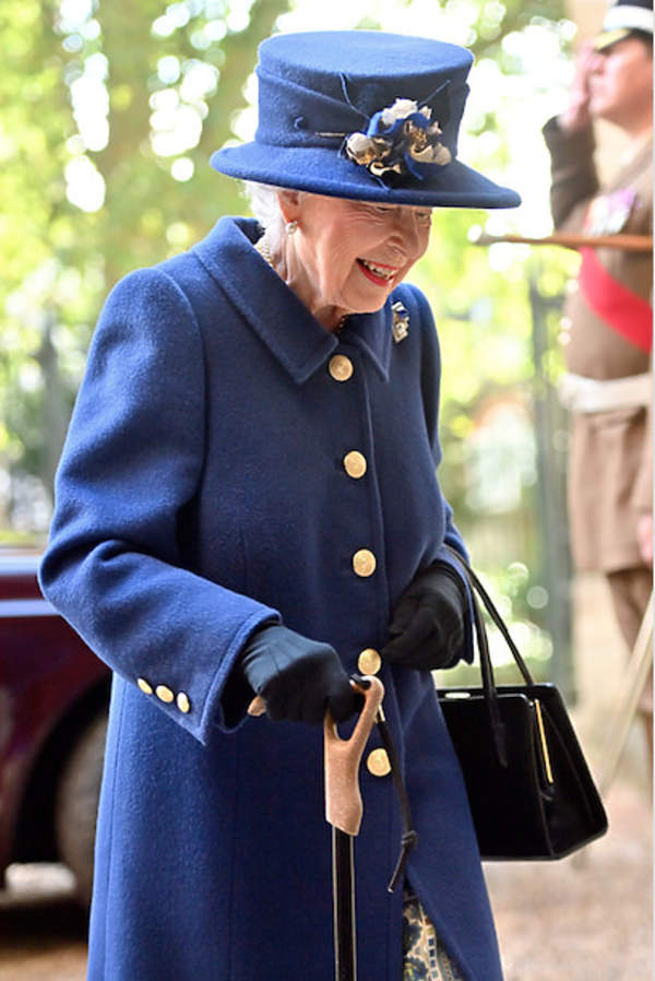 Windsorowie w 2021 królowa ELżbieta II