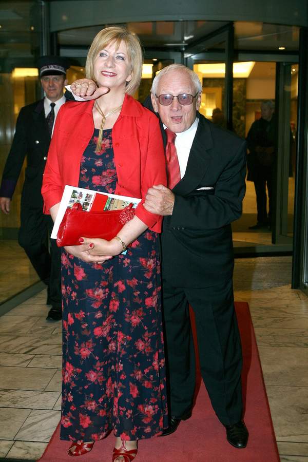 Witold Pyrkosz z żoną, 2007