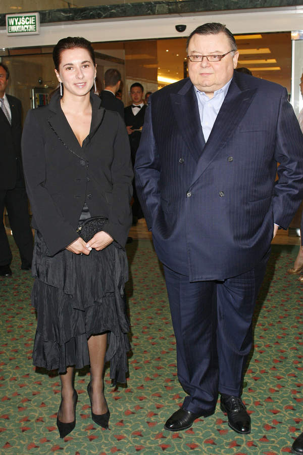 Wojciech Mann, Ewa Bańska żona 2006