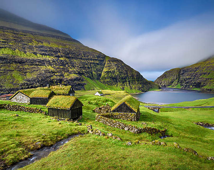Wyspy owcze wyspy Faroe