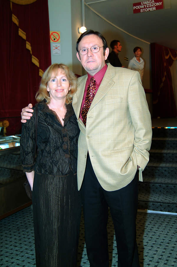 Zbigniew Buczkowski, żona Jolanta, 2003