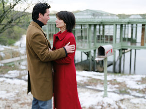 zdjęcie z filmu Dom nad jeziorem. Keanu Reeves, Sandra Bullock