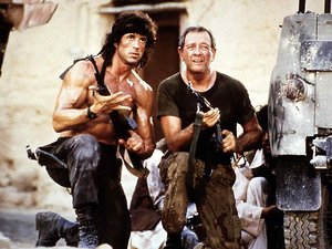 zdjęcie z filmu Rambo 3. Sylvester Stallone, Richard Crenna