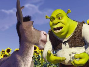zdjęcie z filmu Shrek. Ogr i osioł
