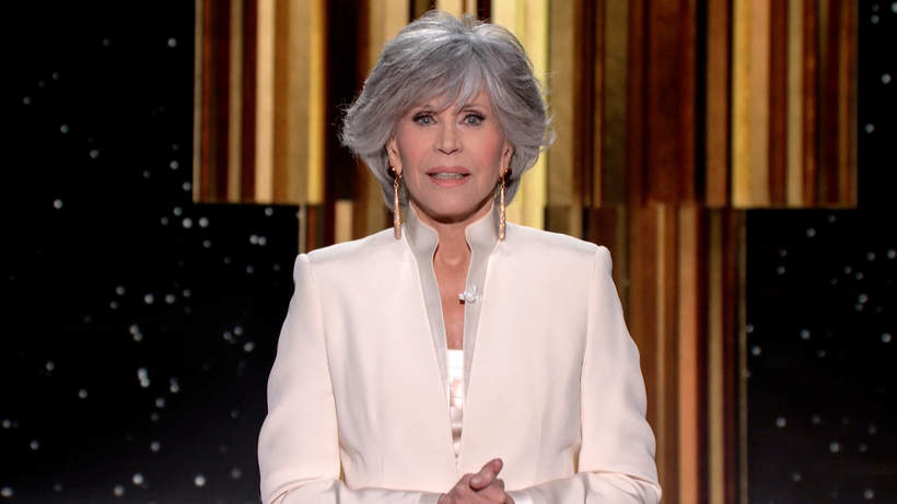 Złote Globy 2021 makijaże Jane Fonda