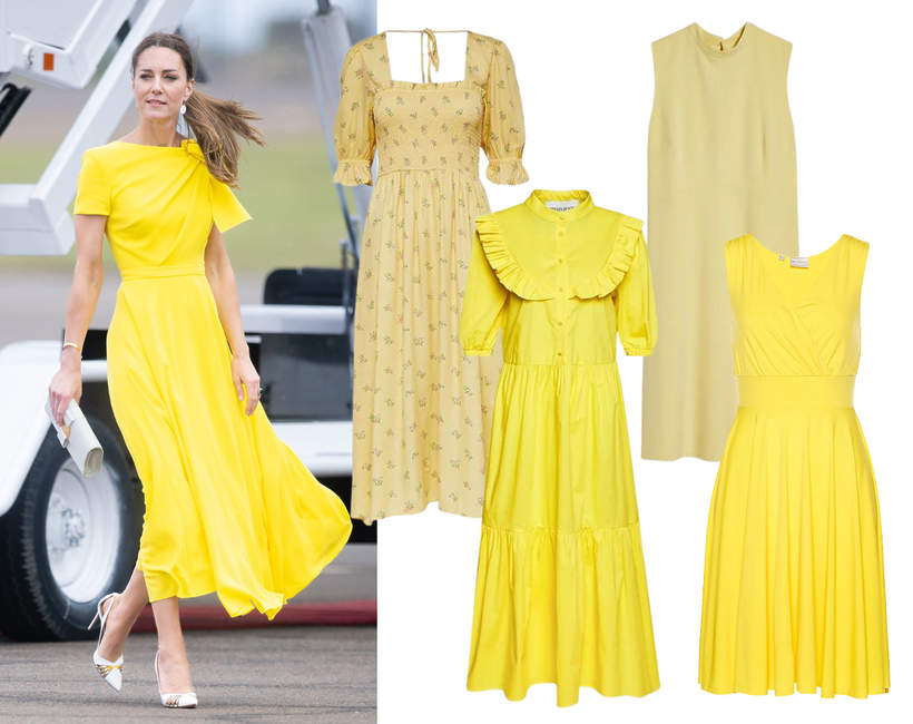 Żółte sukienki