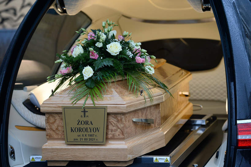 Żora Korolyov, pogrzeb, 05.01.2021 rok