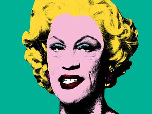 Malkovich jako---Andy-Warhol---Green-Marilyn-(1962) 2014
