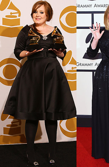 Adele, stylizacje Adele, Adele na Grammy, Grammy 2017