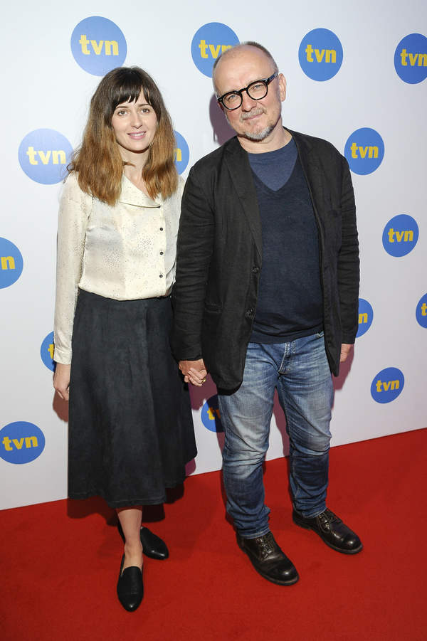 Agnieszka Grochowska z mężem Dariuszem Gajewskim,  40 Festiwal Filmowy w Gdyni, 18.09.2015