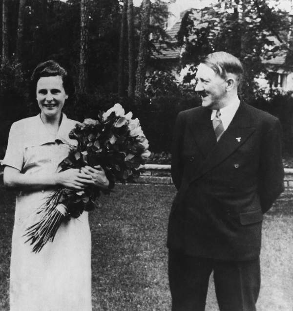 aktorka Leni Riefenstahl, ulubienica Adolfa Hitlera, Adolf Hitler, około 1937