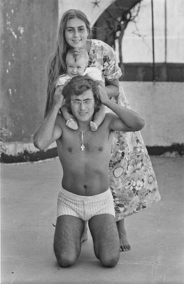 Al Bano (Albano Carrisi), Romina Power, córka Ylenia Carrisi, Cellino San Marco, 1971 rok