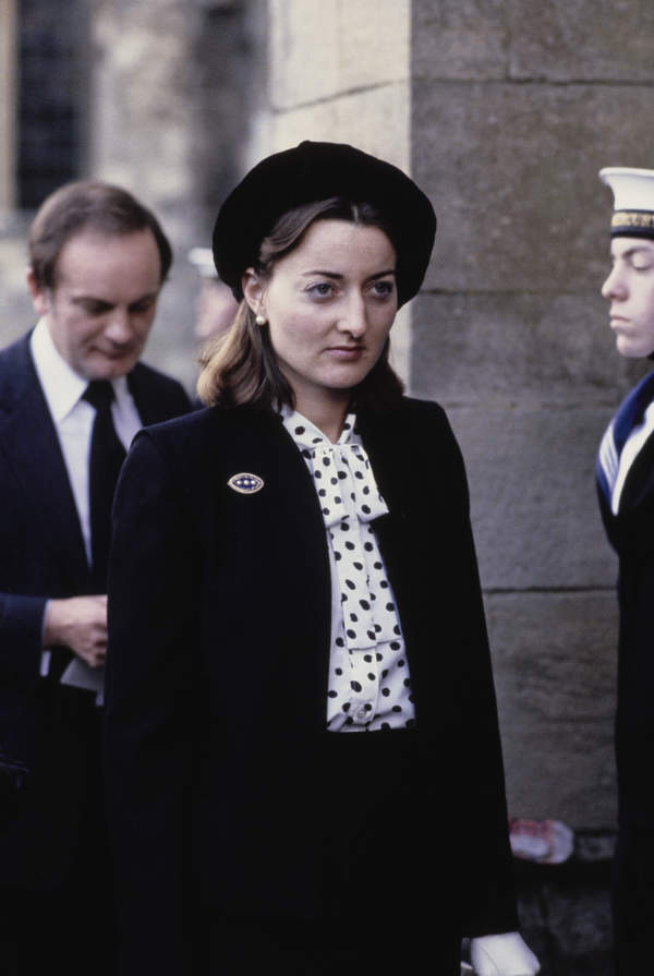 Amanda Knatchbull, pogrzeb Lorda Mountbattena, 20.12.1979