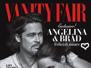 Angelina Jolie i Brad Pitt na okładce Vanity Fair