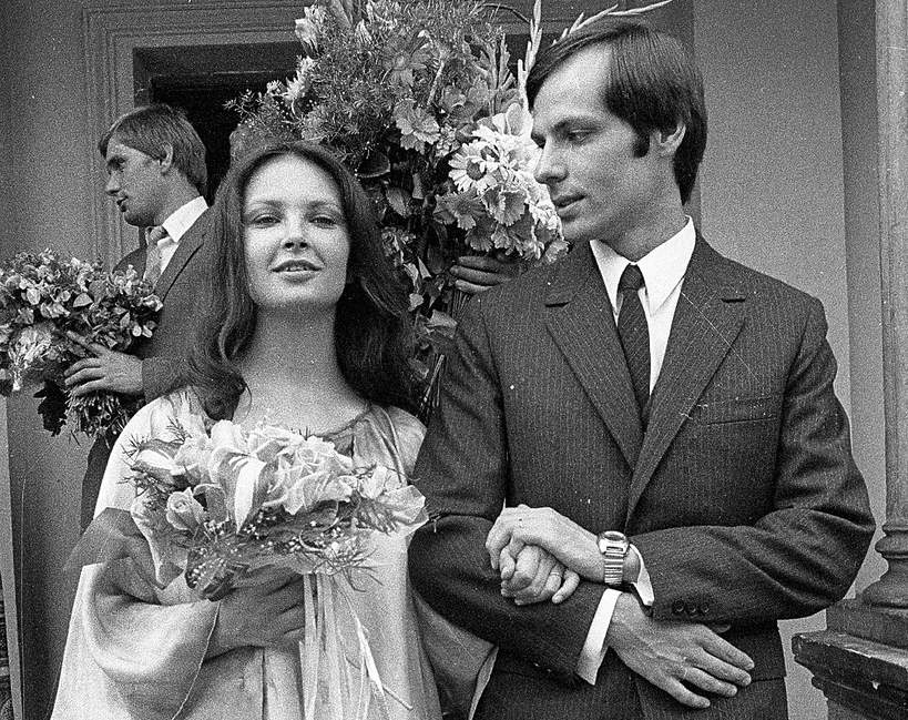 Anna Dymna, Zbigniew Szota, ślub cywilny pary, lipiec 1982 roku, Kraków