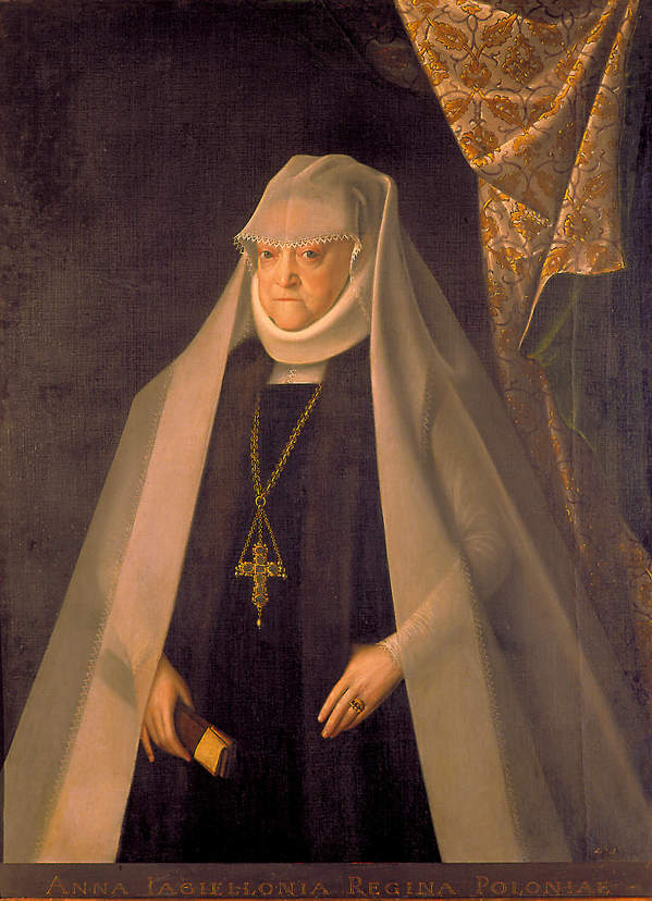 Anna Jagiellonka, królowa Polski, reprodukcja, portret