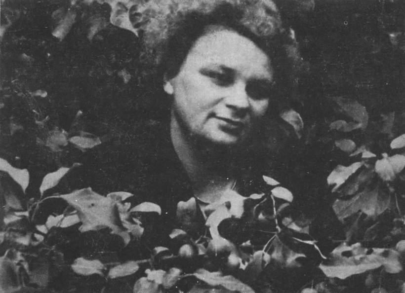 Anna Kamieńska, skan okładki „Deszczowe lato”, 1980 r.