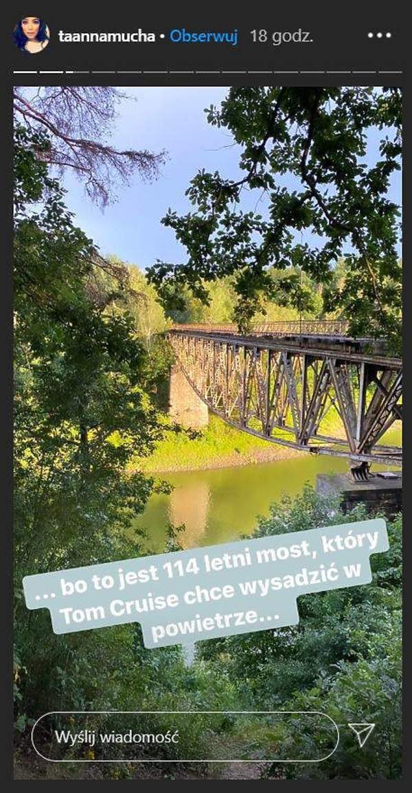 Anna Mucha do Toma Cruise'a, Pilichowice, most na Dolnym Śląsku