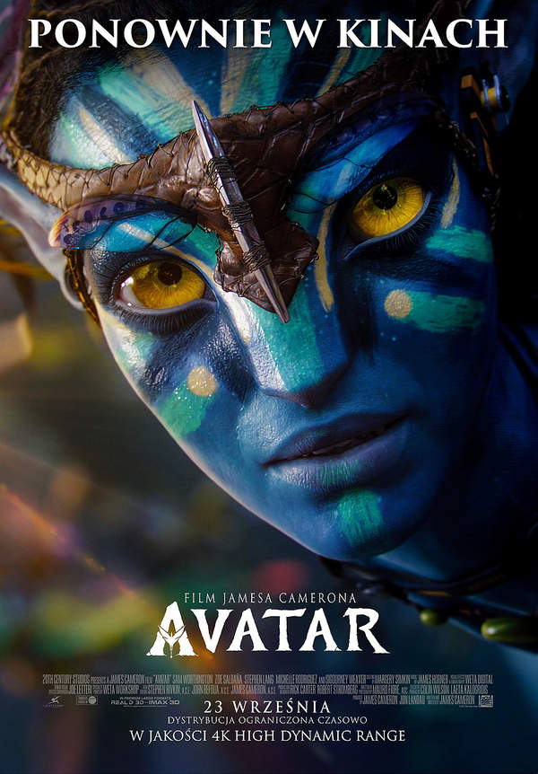 Avatar znowu w kinach, plakat