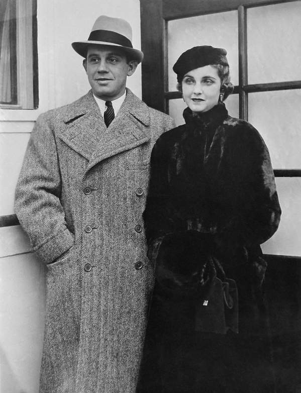 Barbara Hutton i Alexis Mdivani, około 1930 roku