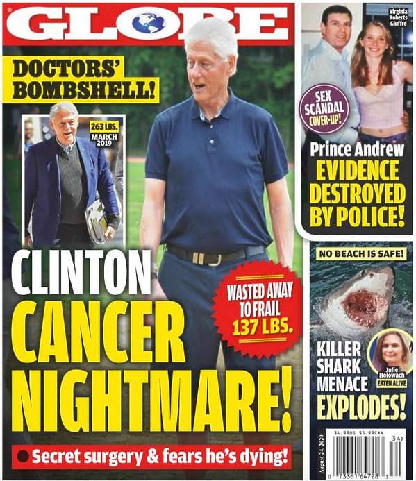 Bill Clinton, National Enquirer