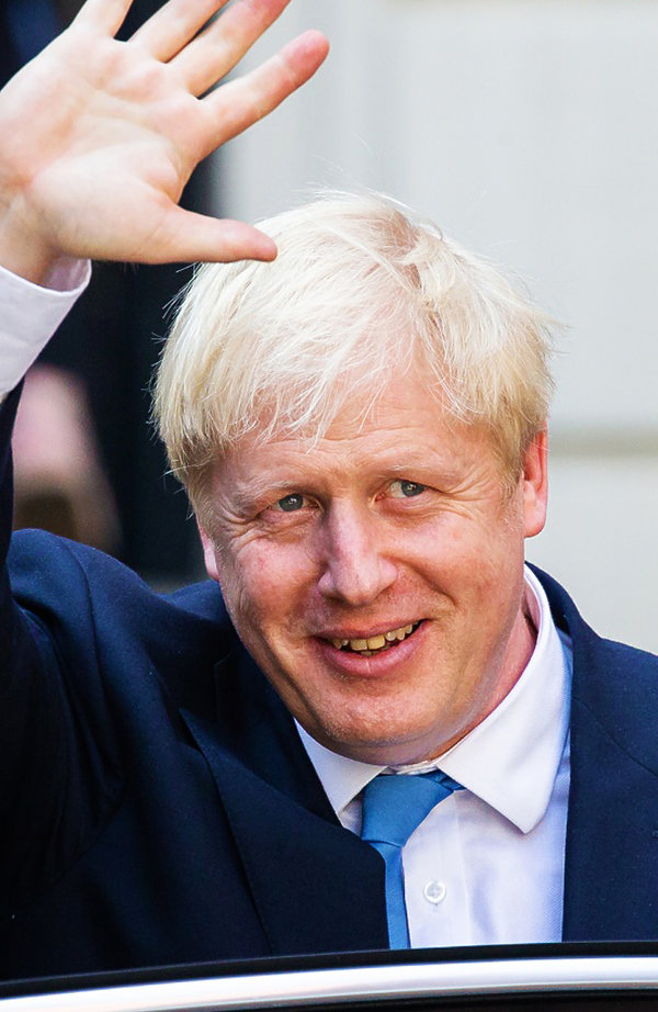 Boris Johnson, premier UK