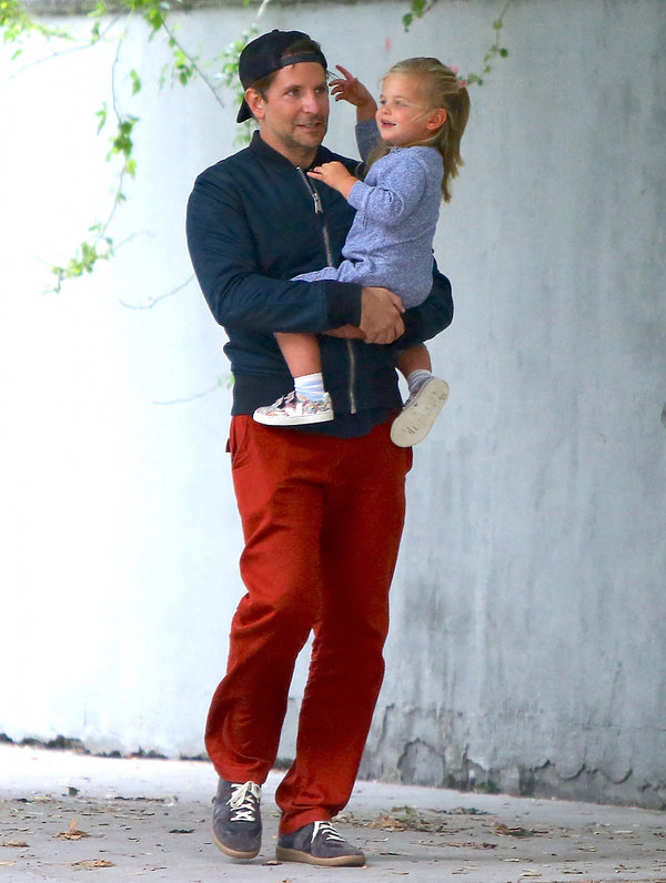 Bradley Cooper, córka, Lea De Seine, 08.10.2019