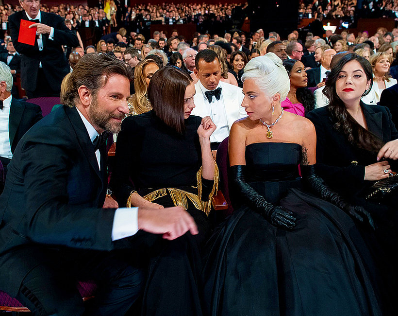 Bradley Cooper, Lady GaGa i Irina Shayk - Oscary 2019. Prawa o ich relacji