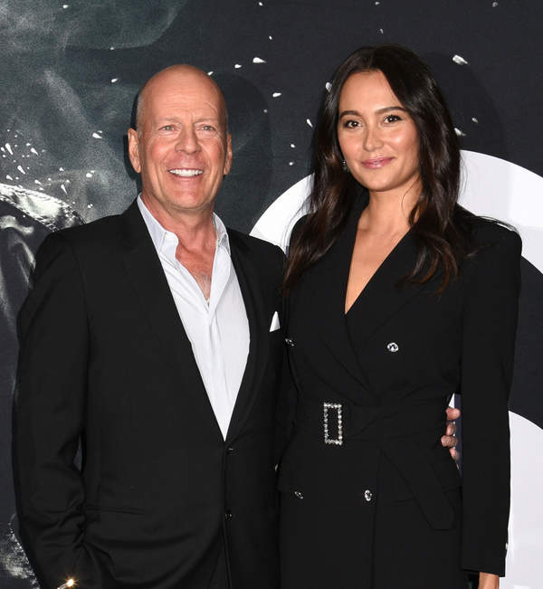 Bruce Willis i Emma Heming, nowojorska premiera filmu 