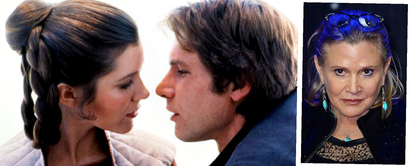 Carrie Fisher i Harrison Ford 