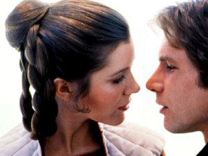 Carrie Fisher i Harrison Ford 